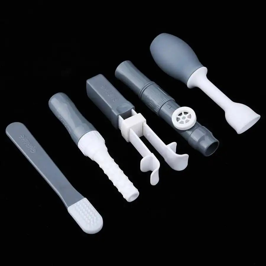 5pcs Lips Tongue Muscle Perceiving Trainer Recovery Mouth Muscle Trainer Massager Brush Care Oral Perceiving Training Disability