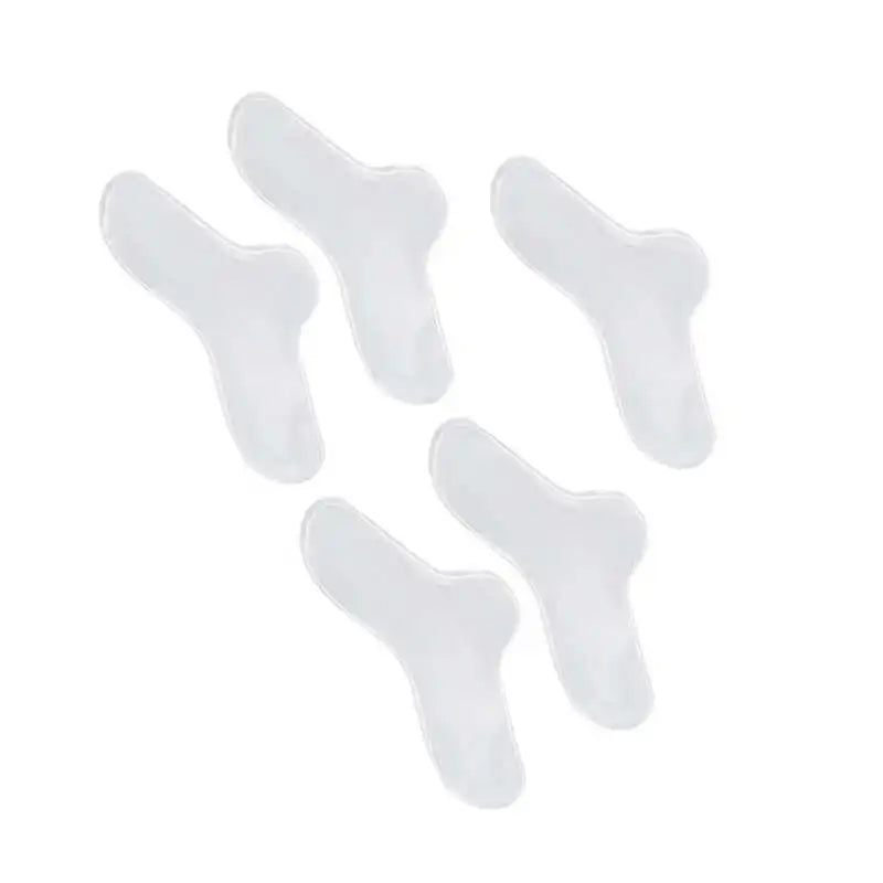 5pcs Nasal Pad Set Silicone Gel Nose Pad Breathing Machine Replacement Accessories for Face Guard for Good Sleeping